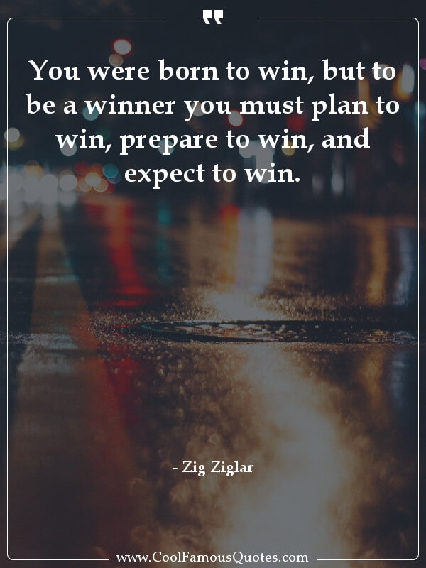 You Are A Winner Quotes