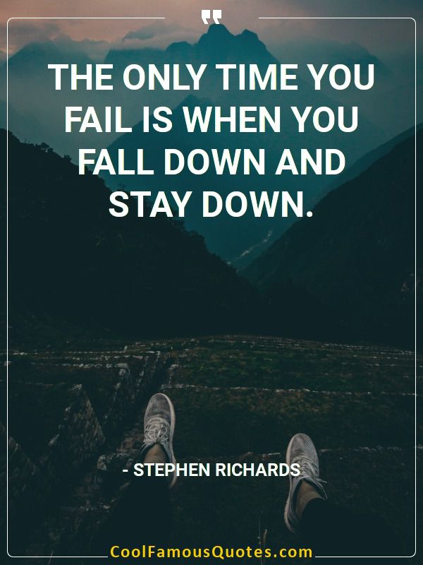 fall down quotes